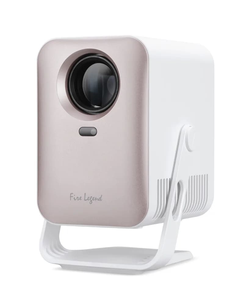 Acer Videoproiector AOPEN Fire Legend QH31s, LCD, 720p, 150 ANSI, LED, HDMI, Boxe, Roz "MR.JYQ11.001" — miniatură