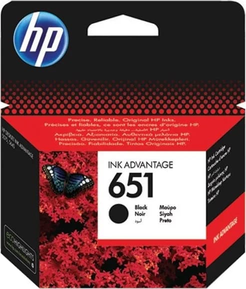 Cartus Cerneala Original HP Black, nr.651, pentru DJ 5575|5645|Mobile OJ 202|252, "C2P10AE"