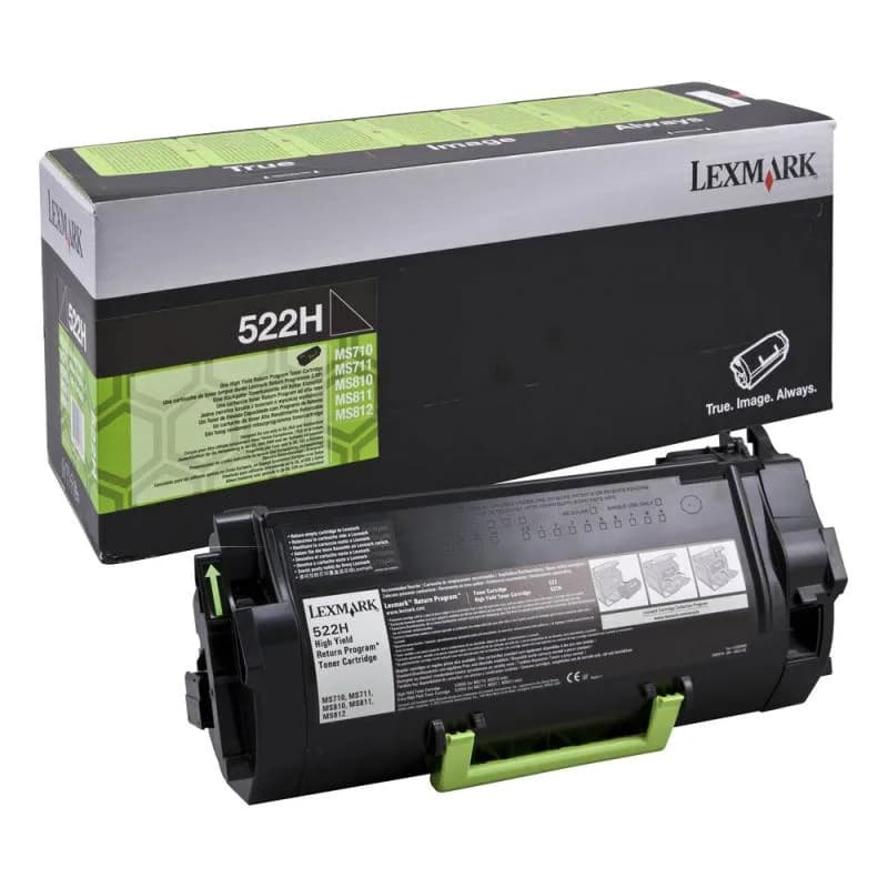 Toner Original Lexmark Black, 52D2H0E, pentru MS811|MS812, 25K, "52D2H0E"
