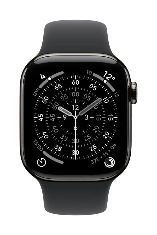 Curea pentru Apple Watch 42mm Sport Band: Black Sport Band - M/L