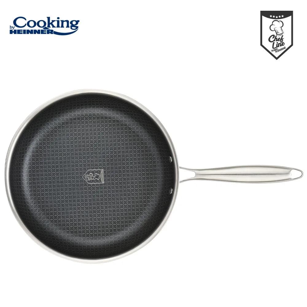 TIGAIE INOX IN 3 STRATURI 28X5.5 CM, TITANIUM3, COOKING BY HEINNER — miniatură