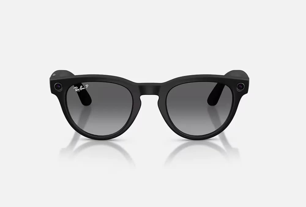 Ray-Ban Meta Headliner Gen 2 AI Glasses Matte Black/Polar Gradient Graphite RW4013 601ST3 50 — miniatură