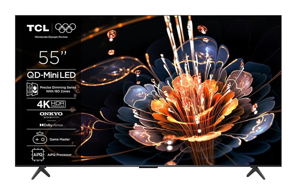 Televizor TCL Mini LED 55C69KS, 139 cm, Smart, 4K