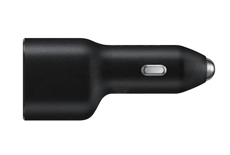 Samsung Car Charger 1x USB-C 25W, 1x USB-A 15W Super Fast Charging; Black "EP-L4020NBEGEU"