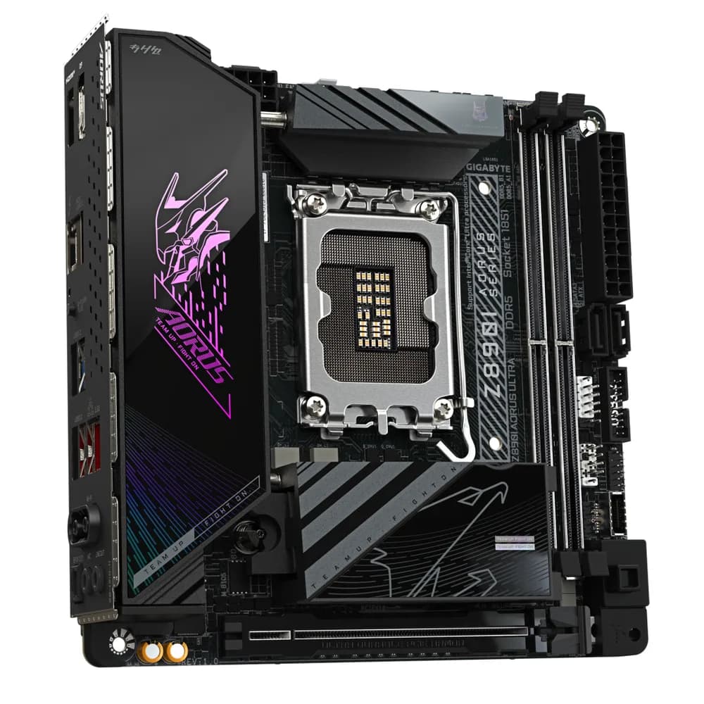 Placa de baza Gigabyte Z890I AORUS ULTRA, Socket 1851, DDR5, Mini-ITX — miniatură