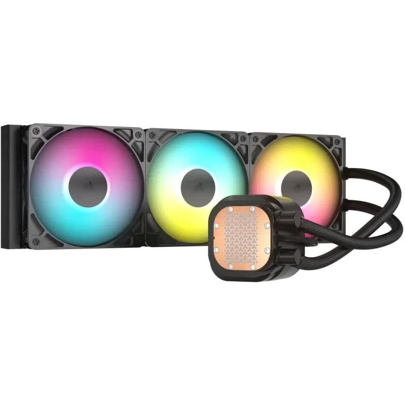Cooler Procesor CORSAIR Nautilus 360 RS ARGB, Lichid, 3 ventilatoare, aRGB — miniatură