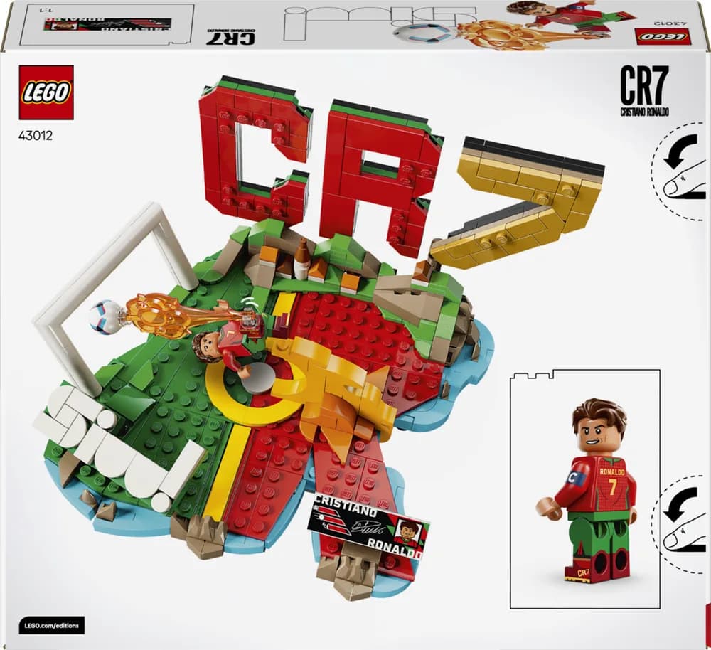 CRISTIANO RONALDO MOMENTE IMPORTANTE DIN FOTBAL LEGO43012 — miniatură