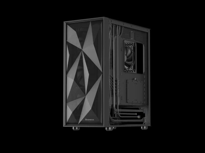 Carcasa GENESIS Diaxid 605F, Mid Tower, Black