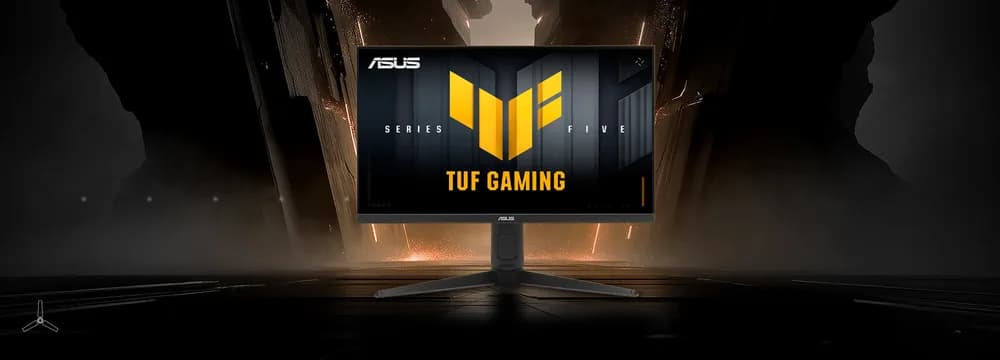 Monitor Asus TUF VG259QMRL5A, 24.5", Fast IPS, Full HD, HDMI, DisplayPort, G-SYNC compatible, AMD FreeSync Premium, Boxe, Pivot, 310Hz, 0.3m, Negru, 90LM0BQ0-B01O71 "VG259QMRL5A" — miniatură