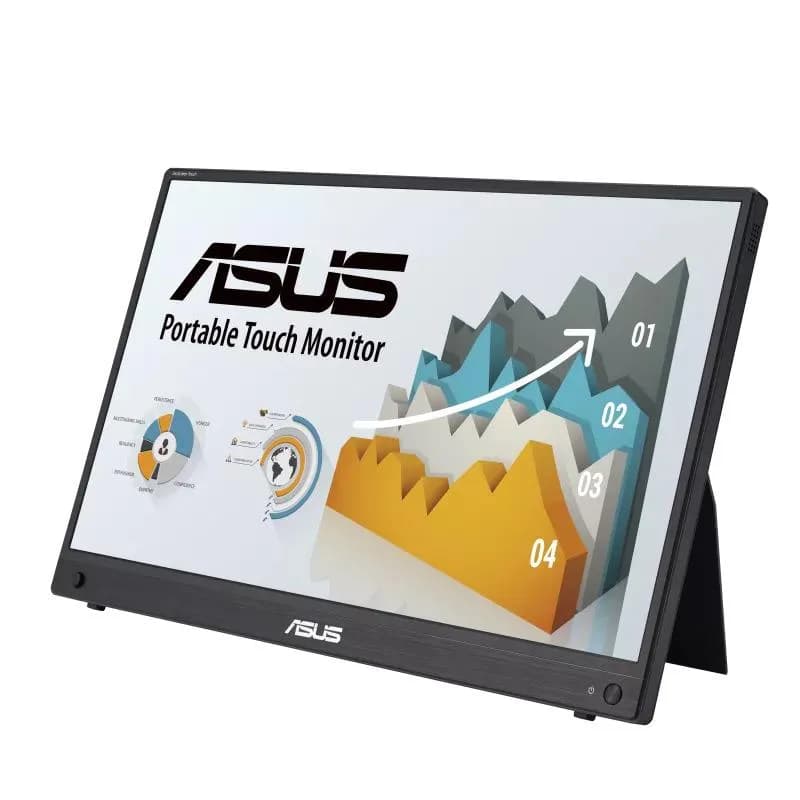Monitor Consumer ASUS MB16AHT, 15.6", 1920 x 1080 pixeli, Touchscreen, Black — miniatură