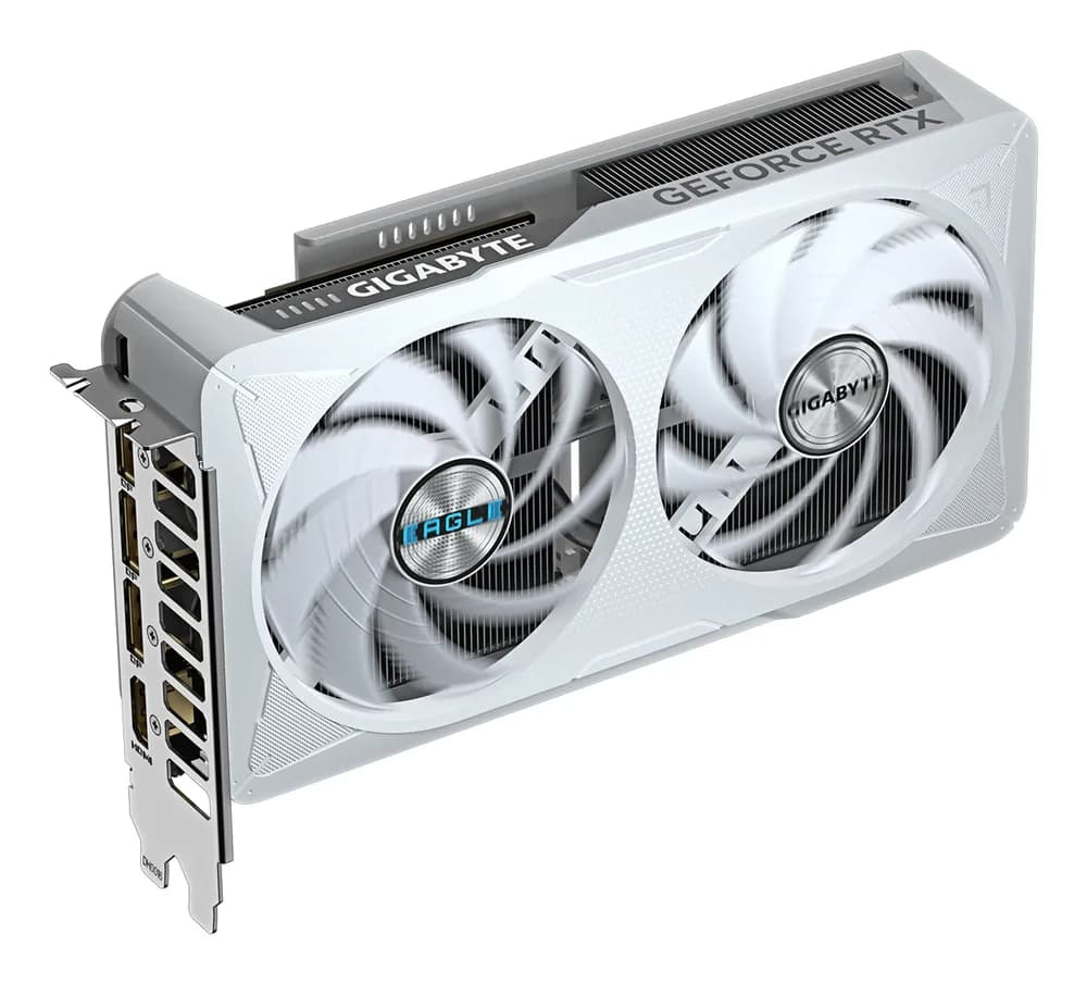 VGA GIGABYTE RTX 5060 EAGLE OC ICE 8GB "GV-N5060EAGLEOC ICE-8GD" — miniatură