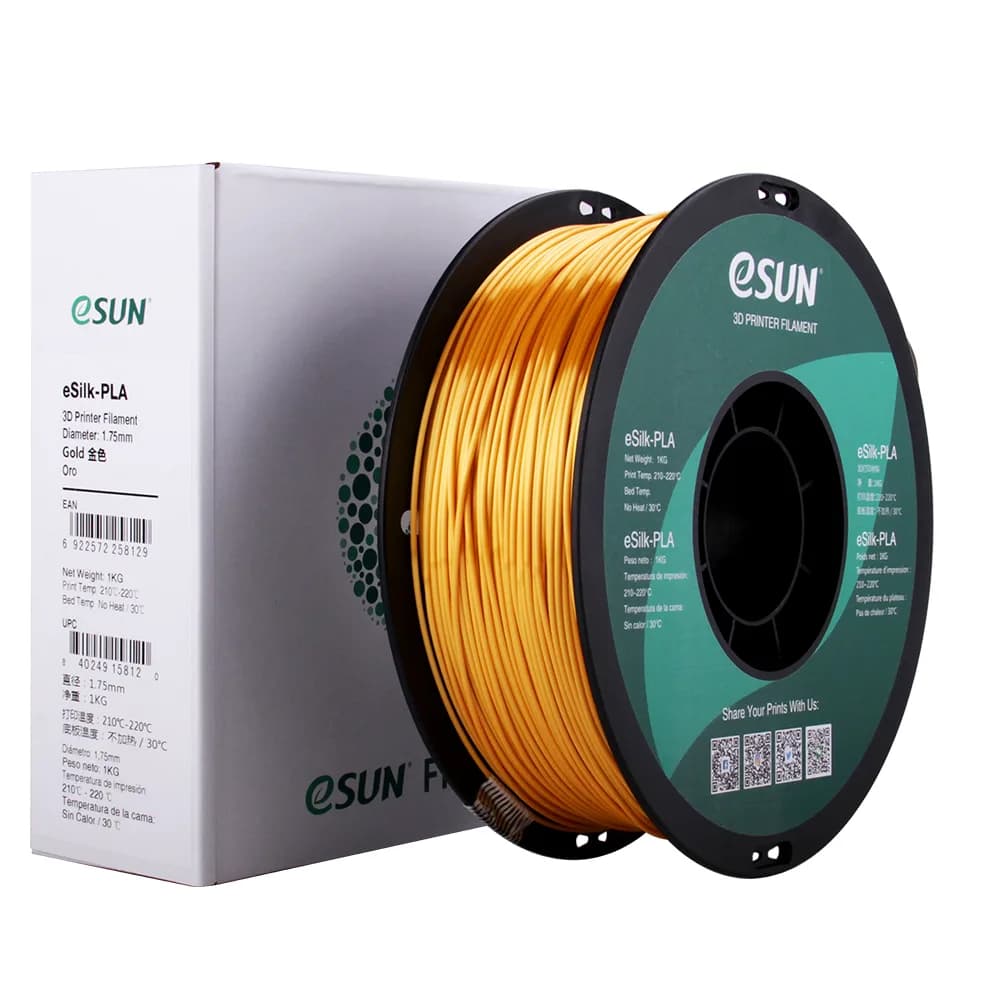 Filament eSun PLA -Silk Magic – Dual Colors (ePLA-SilkMagic-P175GU1) — miniatură
