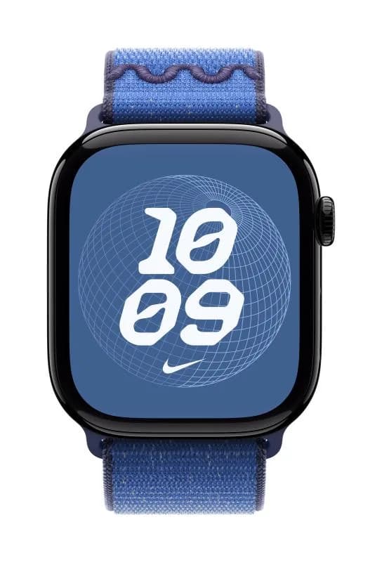 Curea pentru Apple Watch 46mm Blue Ribbon Nike Sport Loop
