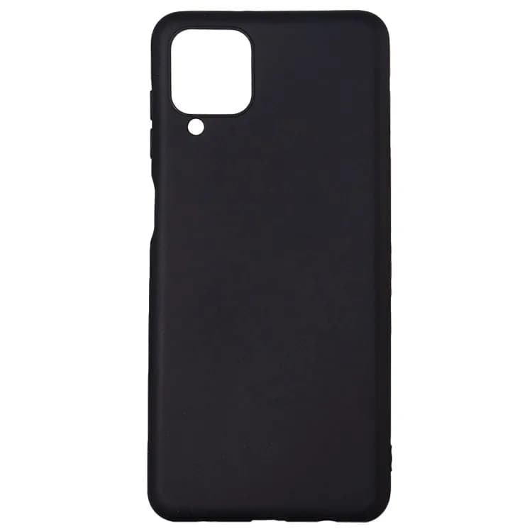 Husa Samsung Galaxy A12 Spacer, negru, grosime 1.5mm, material flexibil TPU "SPPC-SM-GX-A12-TPU" — miniatură