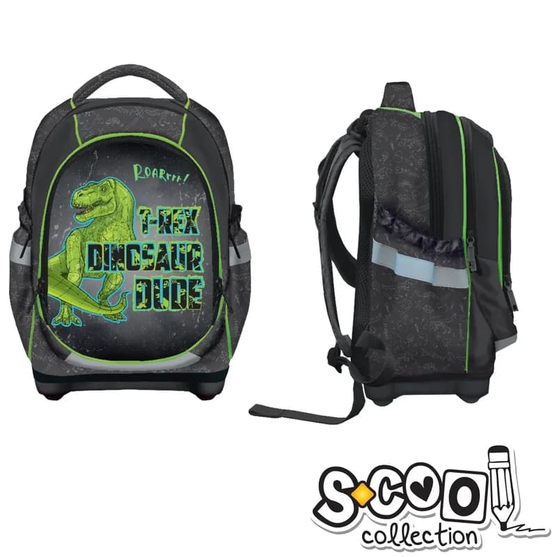 Ghiozdan anatomic, 42x34x22cm, DINOSAUR - S-COOL