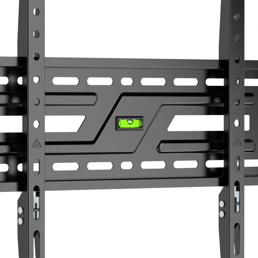 Suport perete TV Serioux 32-75" Fix 75kg Profil 24mm, Produsul este alcatuit din: Placă de perete, Brațe / șine verticale de montaj, Sistem de agățare și blocare, Set de accesorii pentru montaj, Material: Otel, Finisarea suprafeței: vopsea electrostatica, Dimensiune ecran: 32"-75" Compatibilitate — miniatură