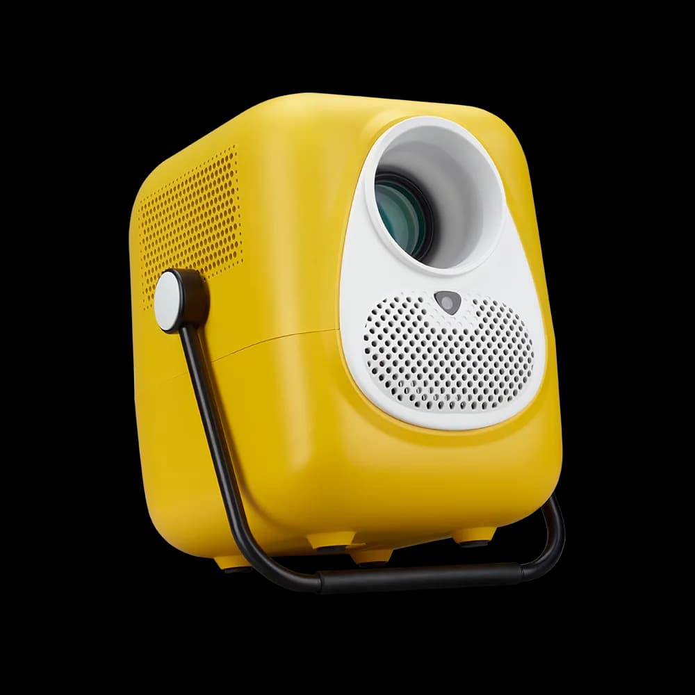 Videoproiector portabil Fire Legend QF23s, FHD 1920* 1080, Auto Focus, Bluetooth Speaker, LED 6.500 lumeni/ 250 ANSI lumeni, 16:9/ 4:3, 1.000:1, 30.000 ore, HDMI, USB (Type A 2.0), DC Out (5V/1A, USB Type A 2.0), PC audio, boxe 2* 3W, Bluetooth Wireless Audio, 1.23 kg, telecomanda inclusa, Smart