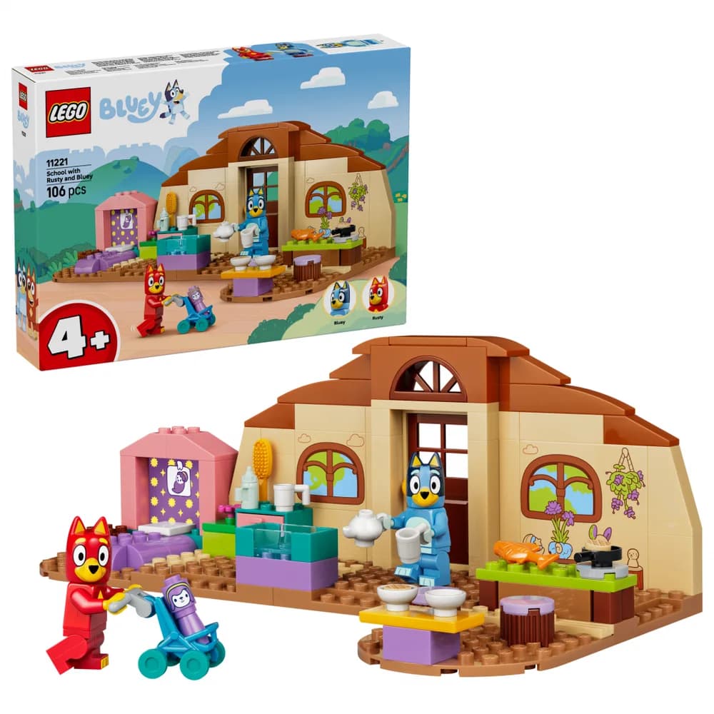 LA SCOALA CU RUSTY SI BLUE LEGO11221 — miniatură
