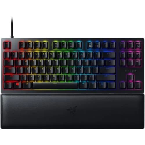 Tastatura Mecanica Gaming Razer Huntsman V2 Tenkeyless, RGB, USB, negru — miniatură
