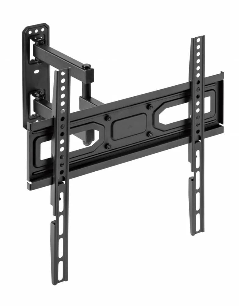Suport TV de perete Serioux TV78-443, compatibilitate dimensiune ecran: 32"-55", compatibilitate VESA: 100x100, 100x150, 150x100, 100x200, 200x100, 150x150, 200x200, 300x200, 400x200, 300x300, 400x300, 400x400, greutate maximă suportata: 35kg,distanta fata de perete: 63~358mm, inclinare: +3°~-15° — miniatură
