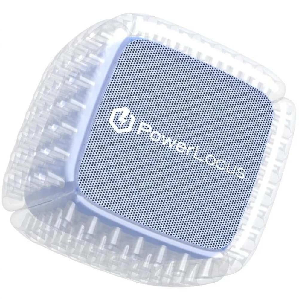 PowerLocus Set Boxa portabila Aero Bluetooth cu microfon wireless Albastru (waterproof) — miniatură