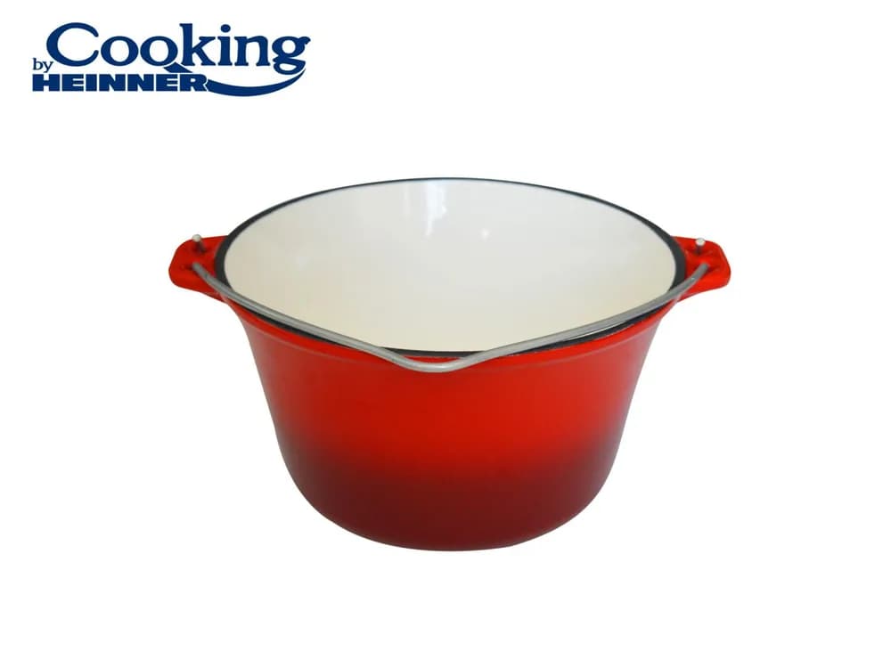 CEAUN DIN FONTA EMAILAT, 22 X 13 CM, 3L, COOKING BY HEINNER — miniatură