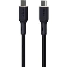 Cablu alimentare si date Aukey, USB Type-C (T) la USB Type-C (T), 1.8m, 480 Mbps, 100W, silicon, negru, "LLTSN1050050" -689323785285