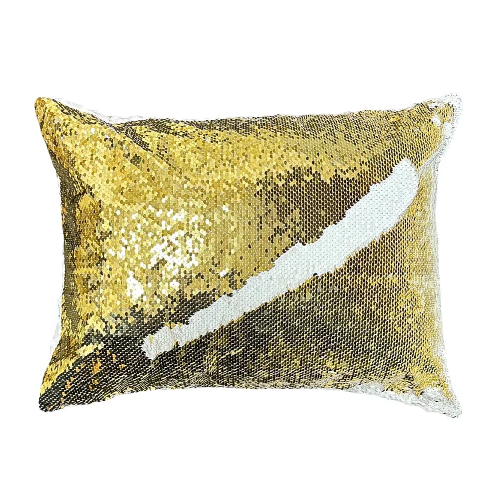 Pernă Ponderată 3kg – Auriu și Alb — miniatură