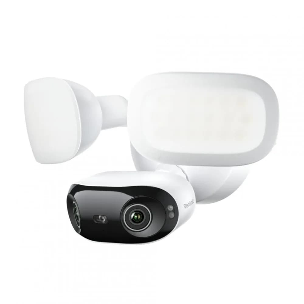 Camera de supraveghere Reolink Floodlight Series F751W Senzor: 1/2.7"CMOS Rezolutie video: 8 Megapixeli (5120x1552 pixeli) Cadre/secunda: 20 FPS Lentila fixa: 2.8mm Unghi de vizualizare: orizontal: 180°, vertical: 59° Distanta iluminator IR: 30 m Numar LED-uri IR: 9 Microfon si difuzor incorporat