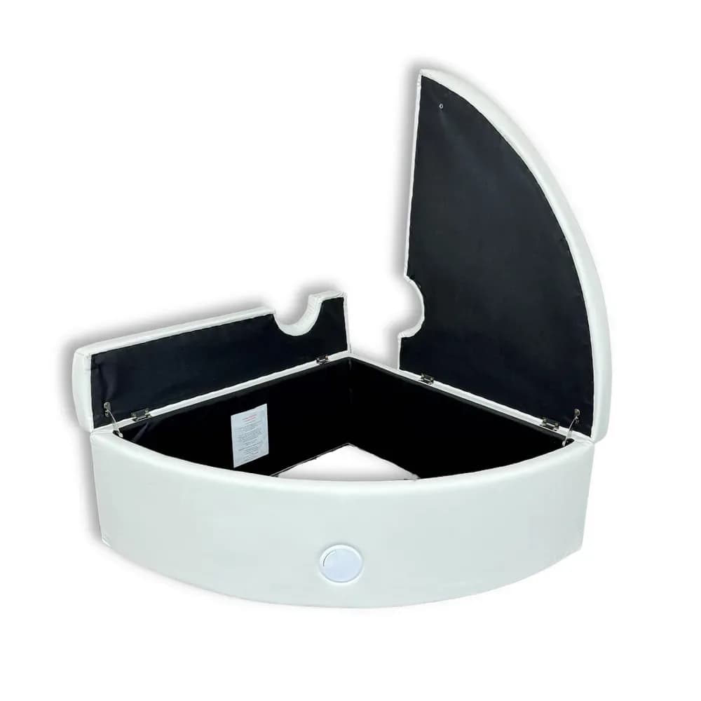 Bordură căptușită pentru colț (pentru tub cu bule / fibră optică) — miniatură