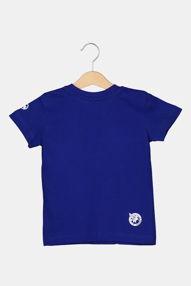 TRICOU ROATA FAMILIE COPII ROYAL BLUE-10 — miniatură