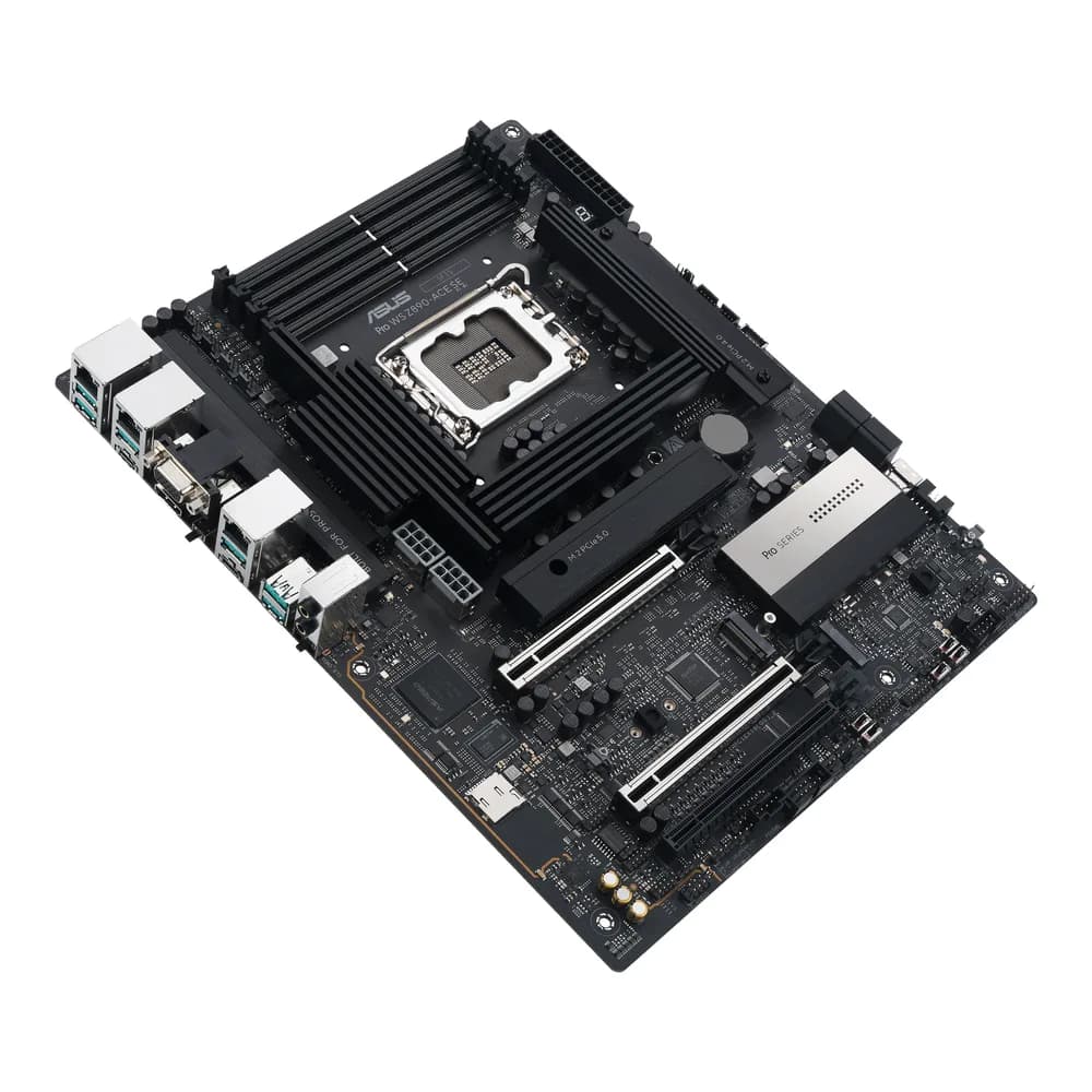 Placa de baza PRO WS Z890-ACE SE, Intel Z890, Socket 1851, ATX "90MB1JC0-M0EAY0" — miniatură
