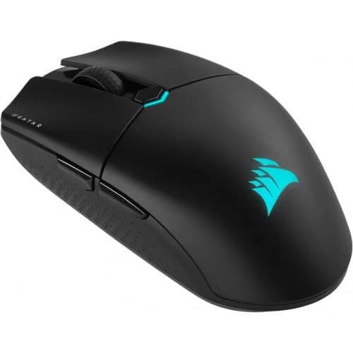 Mouse Gaming Wireless Corsair KATAR ELITE Wireless, 26000 DPI, Negru