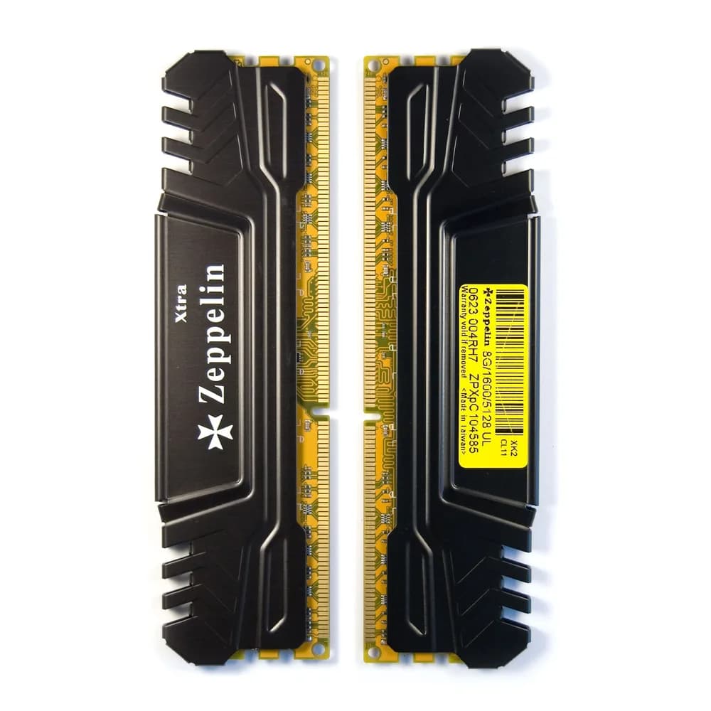 MEMORIE DDR  Zeppelin DDR3 16GB frecventa 1600 Mhz, (kit 2x 8GB) dual channel kit, radiator, retail "ZE-DDR3-16G1600-RD-KIT"
