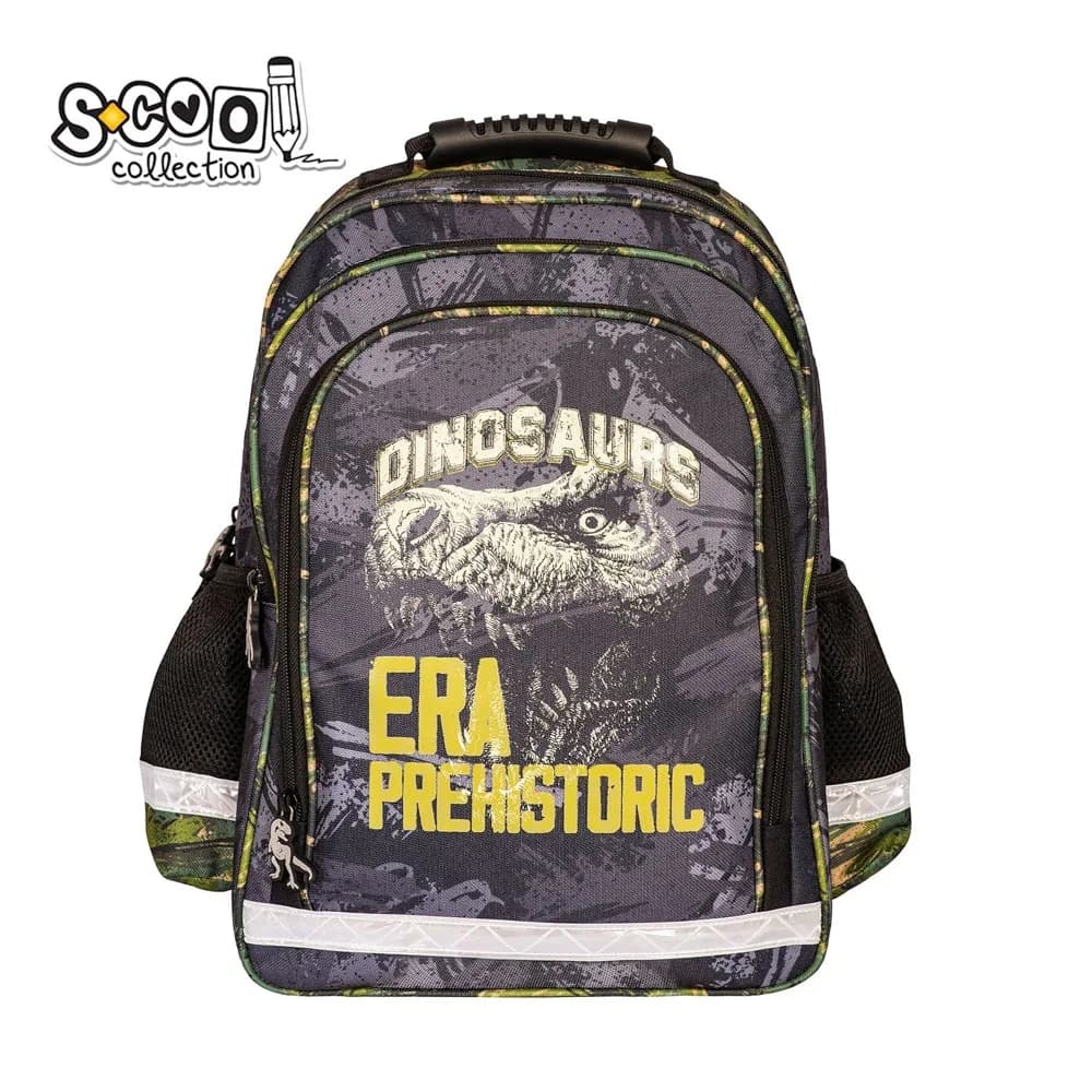 Ghiozdan ergonomic, 40.5x29x13.5 cm, DINO - S-COOL