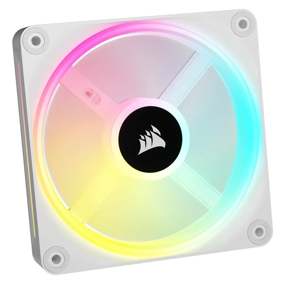 Ventilator Carcasa CORSAIR iCUE LINK QX120 RGB, 12 cm, 2400 RPM, RGB — miniatură