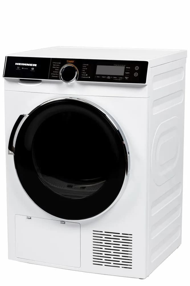 Uscator de rufe HEINNER HHPD-M10K3A+++, 10 kg, Inverter, Clasa: C, Alb — miniatură