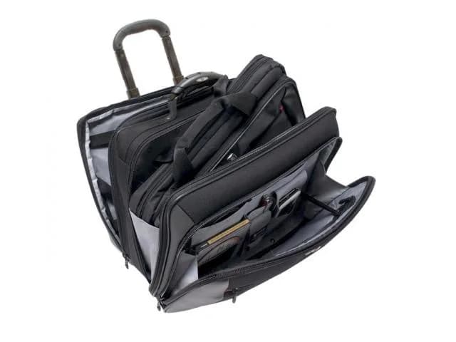 GENTI si RUCSACURI voiaj Wenger Potomac 17 inch Double Gusset Wheeled Computer, Black "600661"