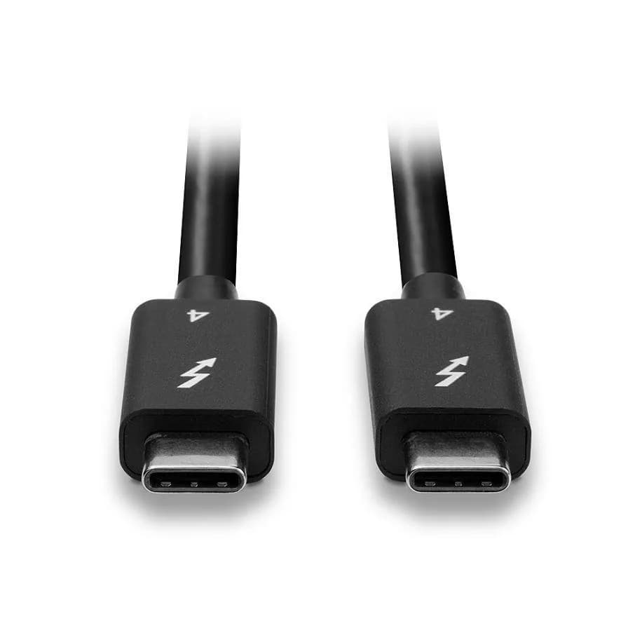 Cablu Lindy Thunderbolt 4, Length 1m, 40Gbps, passive, negru Connectors Connector A: Thunderbolt 4 USB Type C Male with E-Mark Connector B: Thunderbolt 4 USB Type C Male Housing Material: Stainless Steel Connector Plating: Nickel Pin Construction: Copper alloy Pin Plating: Gold Dimensions — miniatură