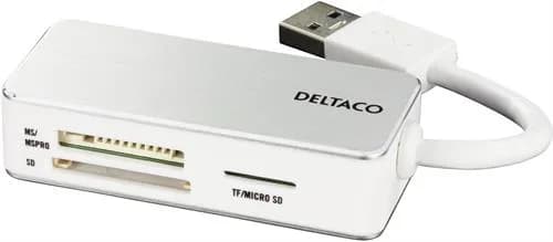 Accesoriu imprimantă 3D Deltaco USB 3.1 Card Reader – 3-slot