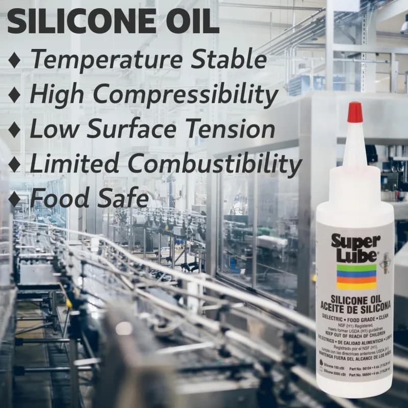Accesoriu imprimantă 3D Synco Chemical Corporation Super Lube Silicone oil 1000 cSt – 118 ml — miniatură