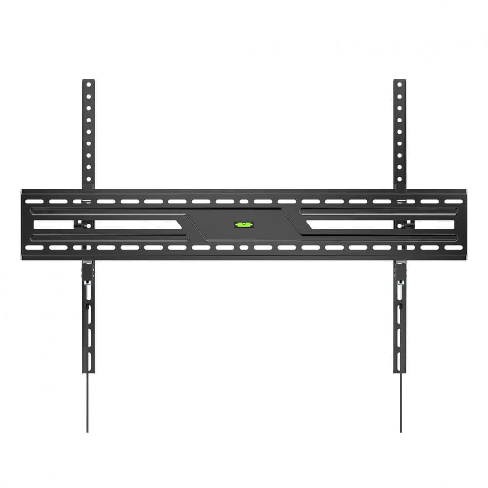 Suport perete TV Serioux 43-100" Tilt 75kg Profil 85mm Material: Otel Finisarea suprafeței: vopsea electrostatica Dimensiune ecran: 43"-100" Compatibilitate VESA: 75x75, 100x100, 100x150, 150x100, 100x200, 200x100, 150x150, 200x200, 200x300, 300x200, 200x400, 400x200, 300x300, 300x400, 400x300