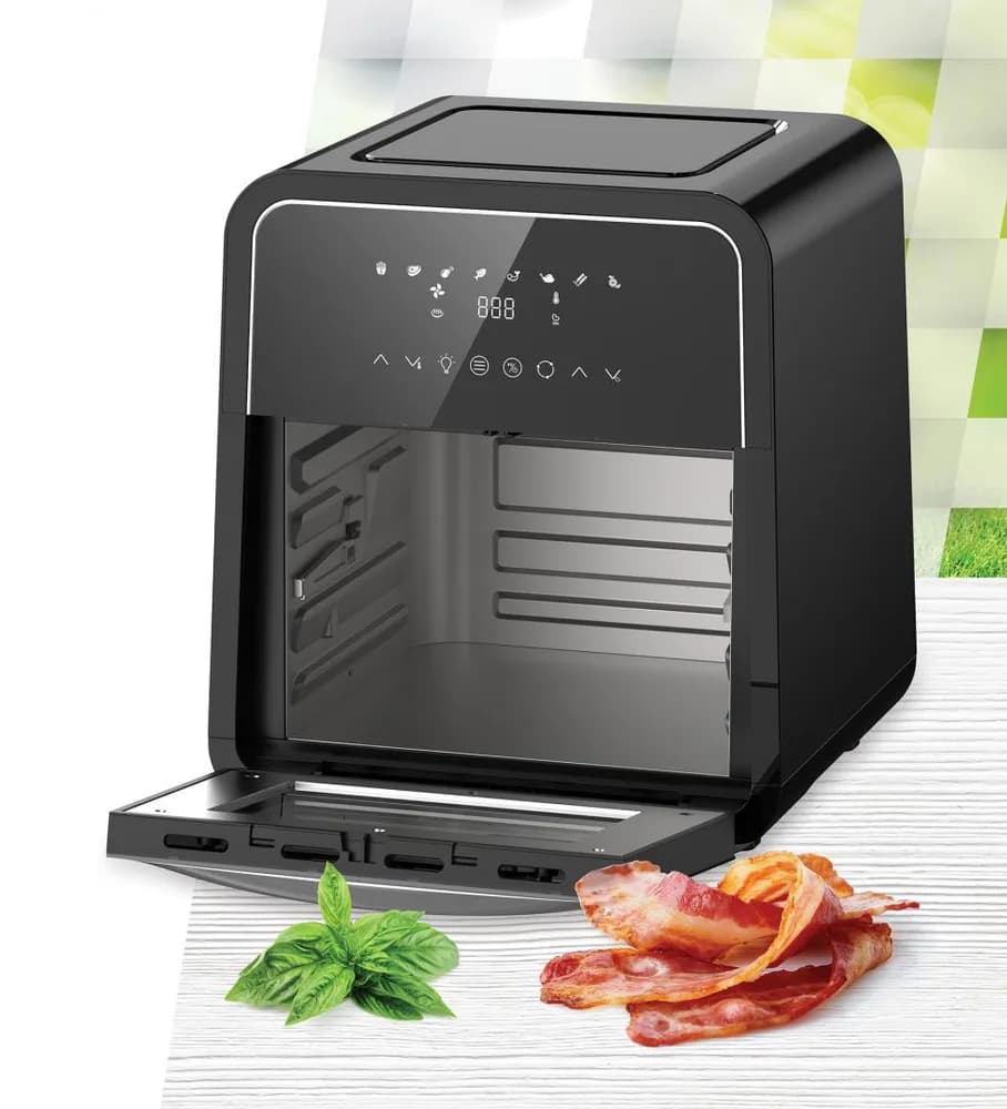FRITEUZA CU AER CALD HEINNER MASTERFRY HAF-B12BK2000 — miniatură