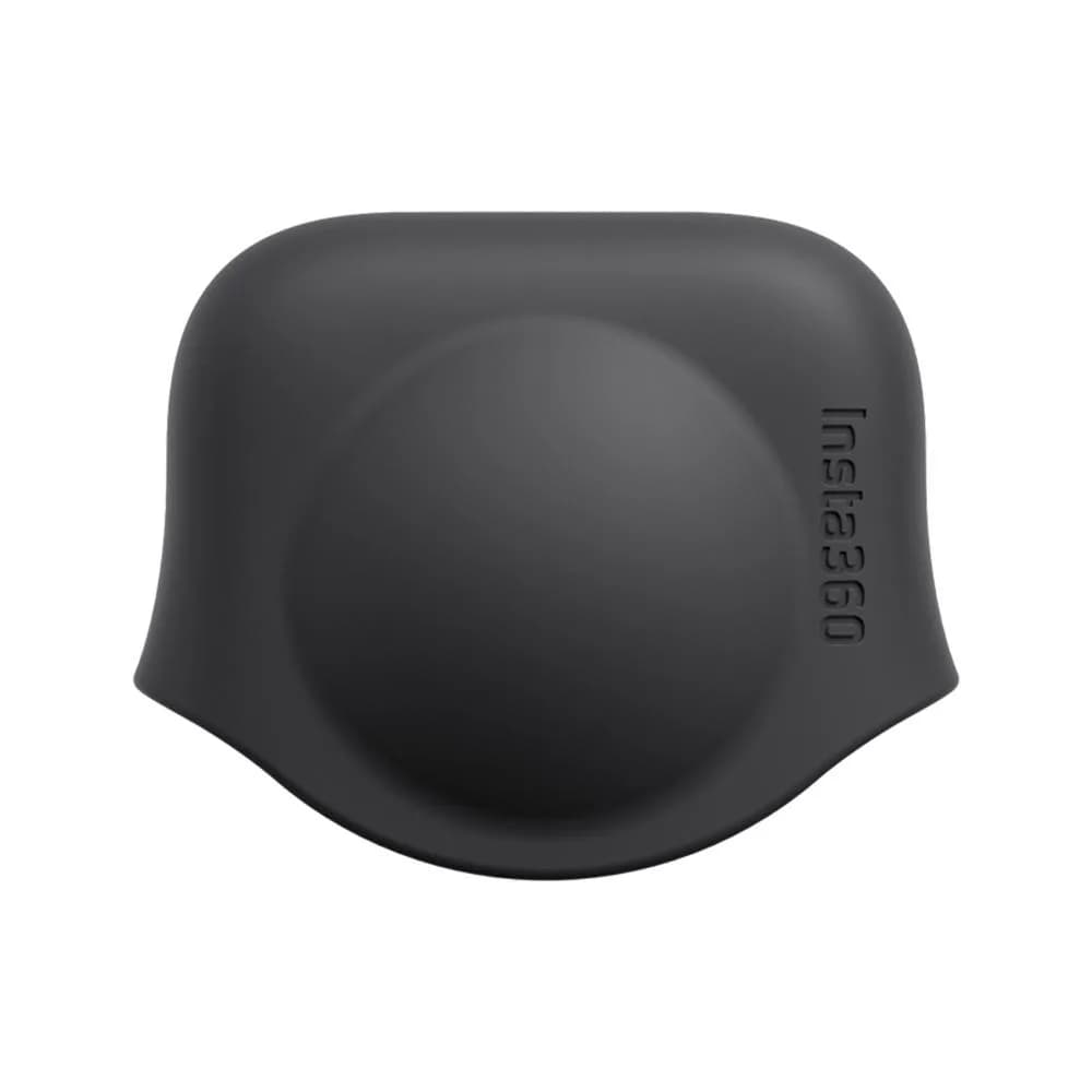 Husa lentila Insta360 One X2, protectie praf si zgarieturi, material silicon, culoare neagra — miniatură