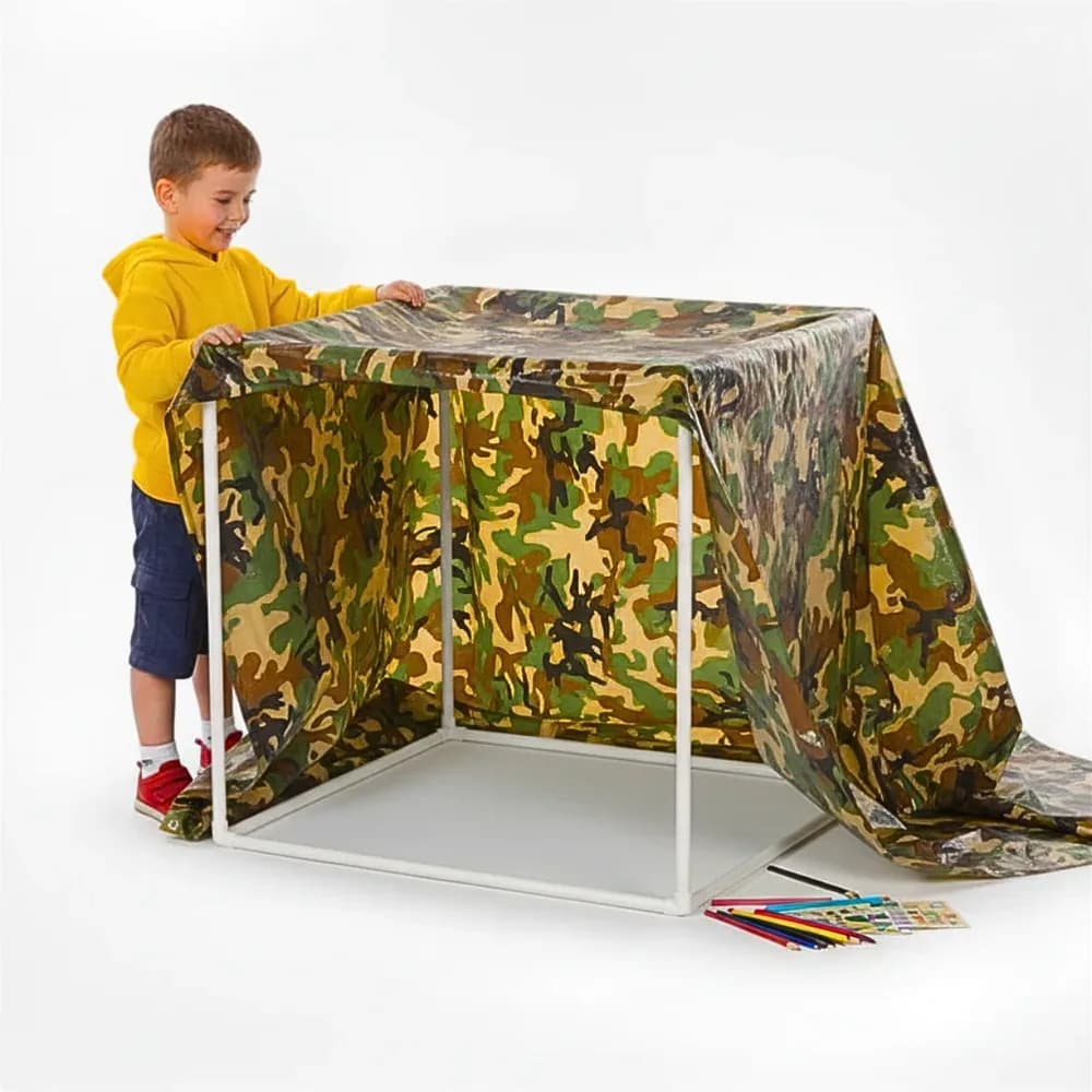 Material de camuflaj, 3 culori — miniatură