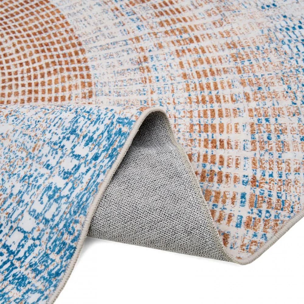 Covor printat, Harper 160x230 cm, lavabil cu spate antialunecare, inaltime fir 3mm — miniatură