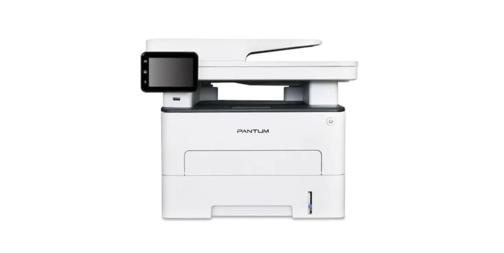 Multifunctional laser monocron Pantum M7310DW Imprimare/Copiere/Scanare, Dimensiuni:A4, Rezolutie: max 600x600 dpi, Viteza:33ppm, Procesor:800 MHz, Memorie:512MB, Ecran tactil 3.5 inch, Capacitate alimentare 250 de coli, capacitate iesire:150 coli, Greutate hartie: 60- 163 g/mp, Limbaj de printare