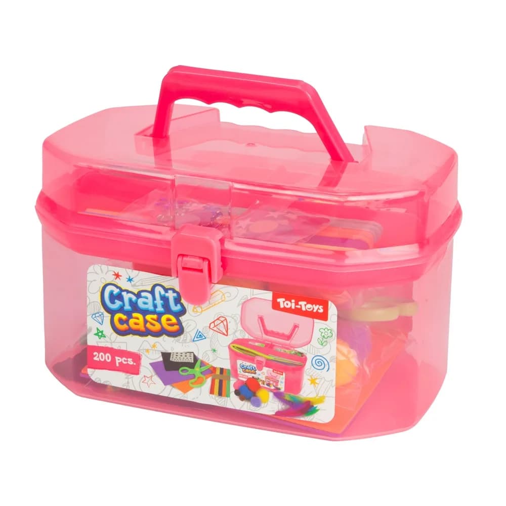 Servieta cu accesorii craft, 200 piese/set - Toi-Toys — miniatură