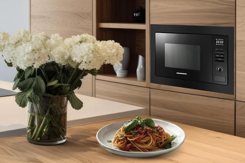 CUPTOR CU MICROUNDE HEINNER HMW-MDBI25GDBK — miniatură