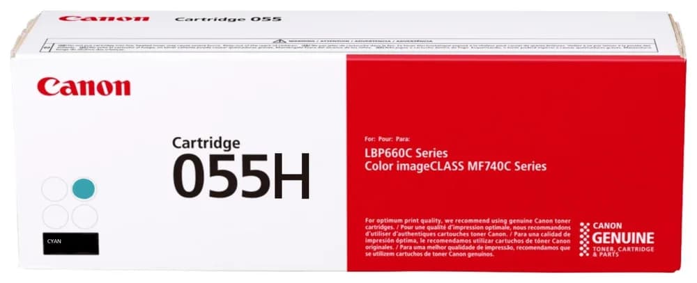 Toner Original Canon cyan, CRG-055HC, pentru I-Sensys LBP-663|LBP-664|MF-742|MF-744|MF-746, 5.9K, "3019C002AA"